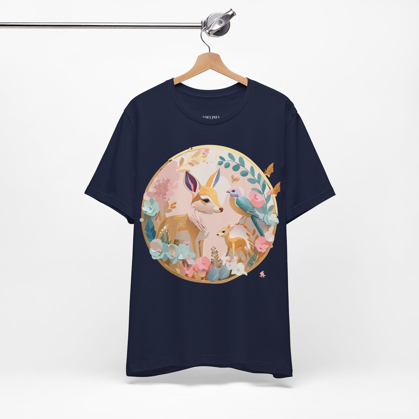 Natural Cotton Tee Shirt - Medallion Collection