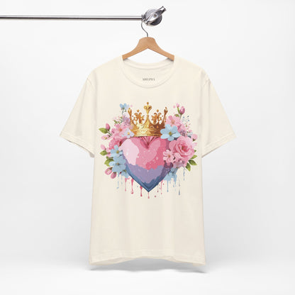 Natural Cotton Tee Shirt - Love story Collection Printify