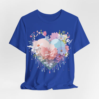 Natural Cotton Tee Shirt - Love Story Collection Printify