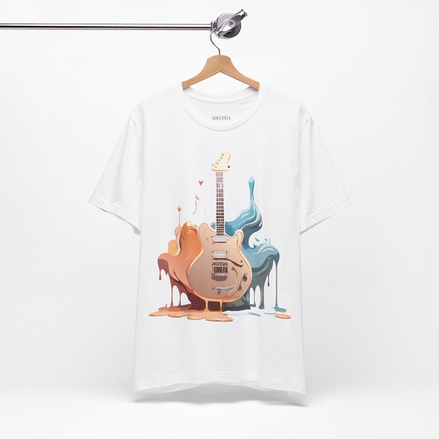 T-Shirt aus natürlicher Baumwolle – Musikkollektion