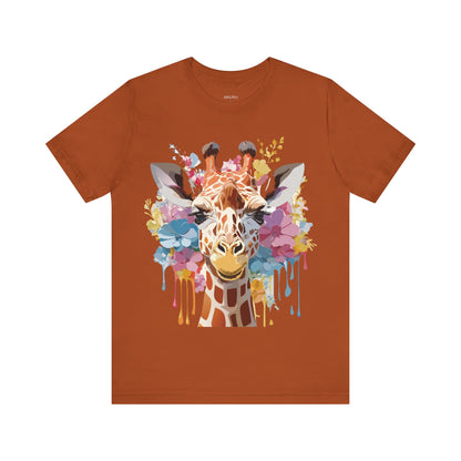 Shirt with Animals | Giraffe Printify