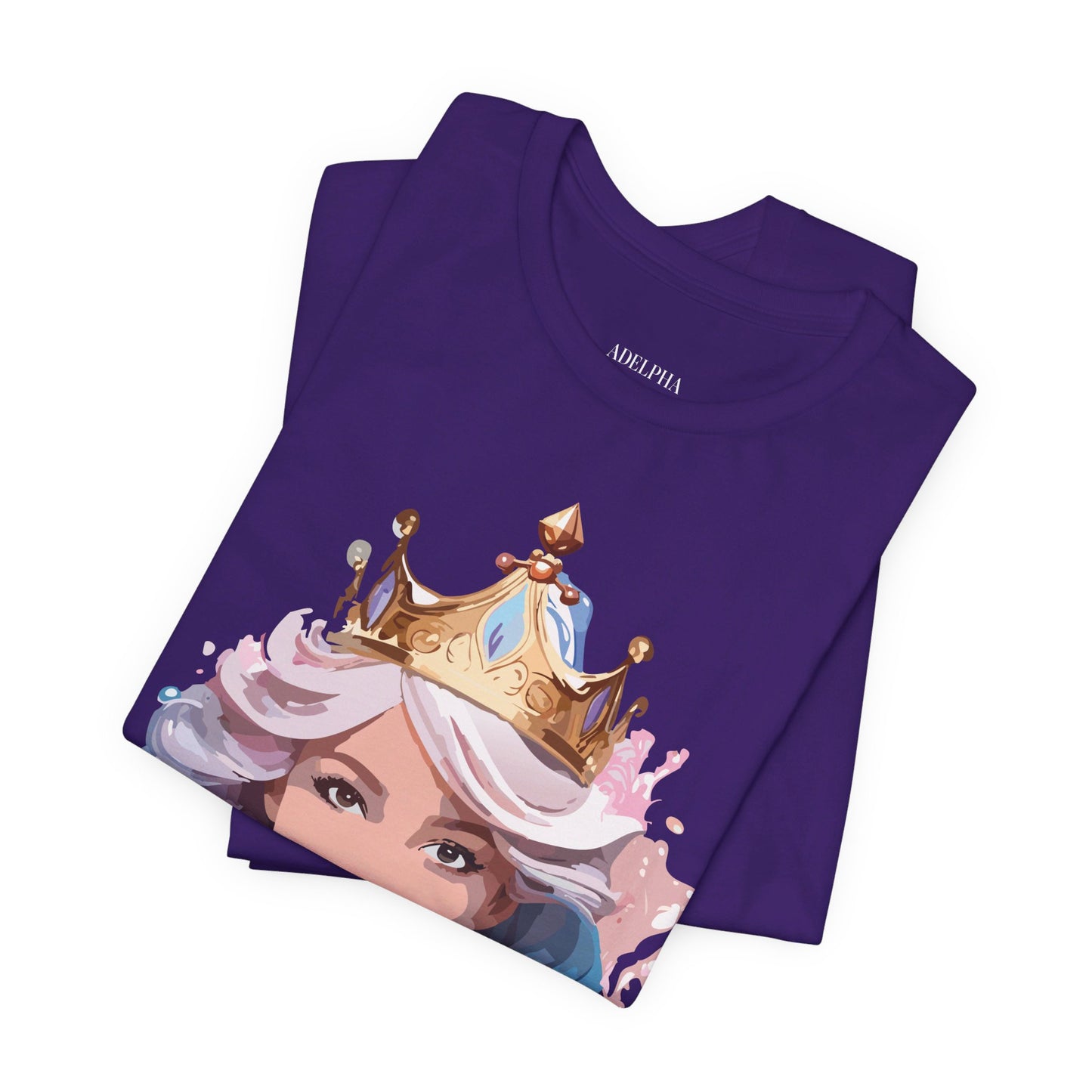 T-Shirt aus natürlicher Baumwolle – Queen Collection