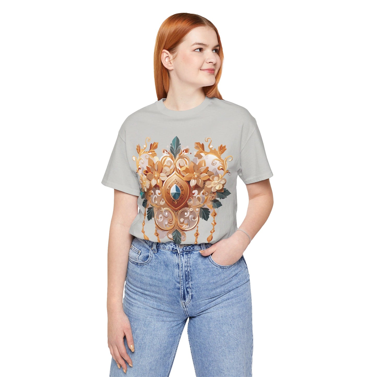 T-Shirt aus natürlicher Baumwolle – Queen Collection