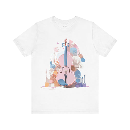 Natural Cotton Tee Shirt - Music collection