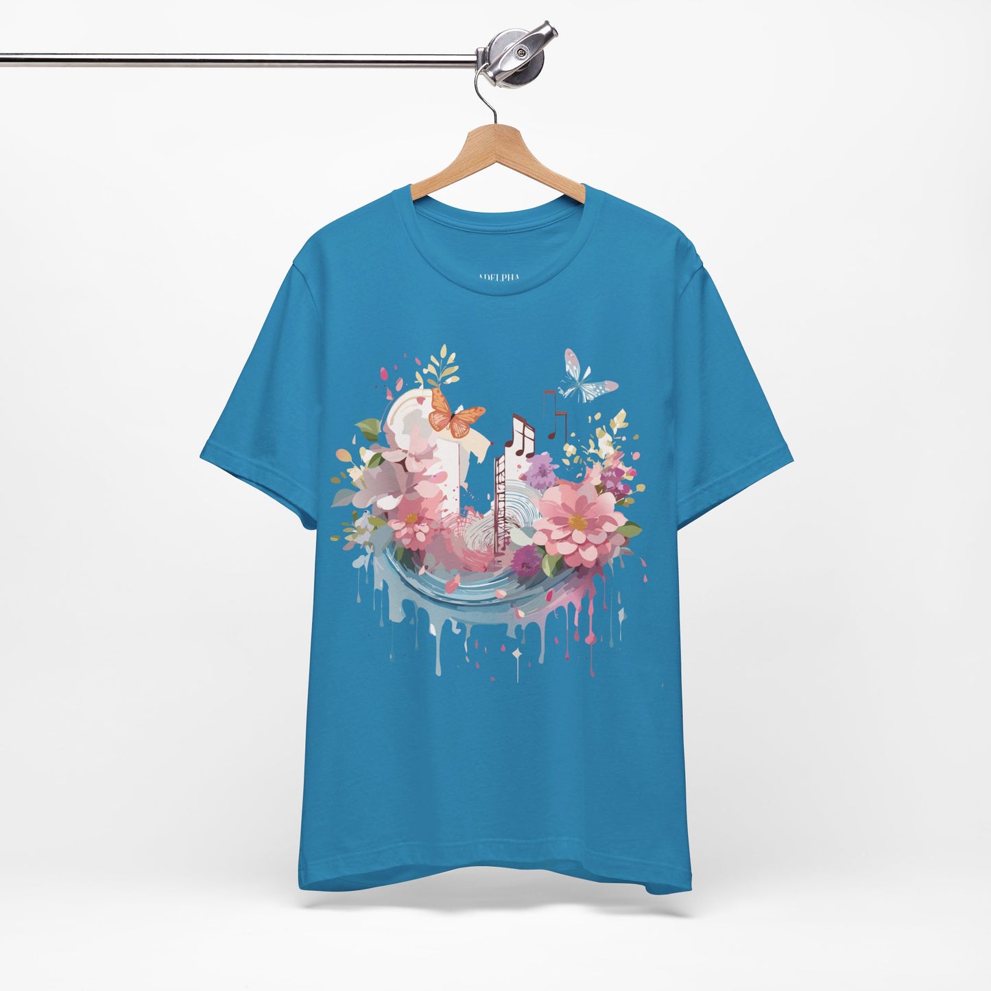 Natural Cotton Tee Shirt - Music Collection