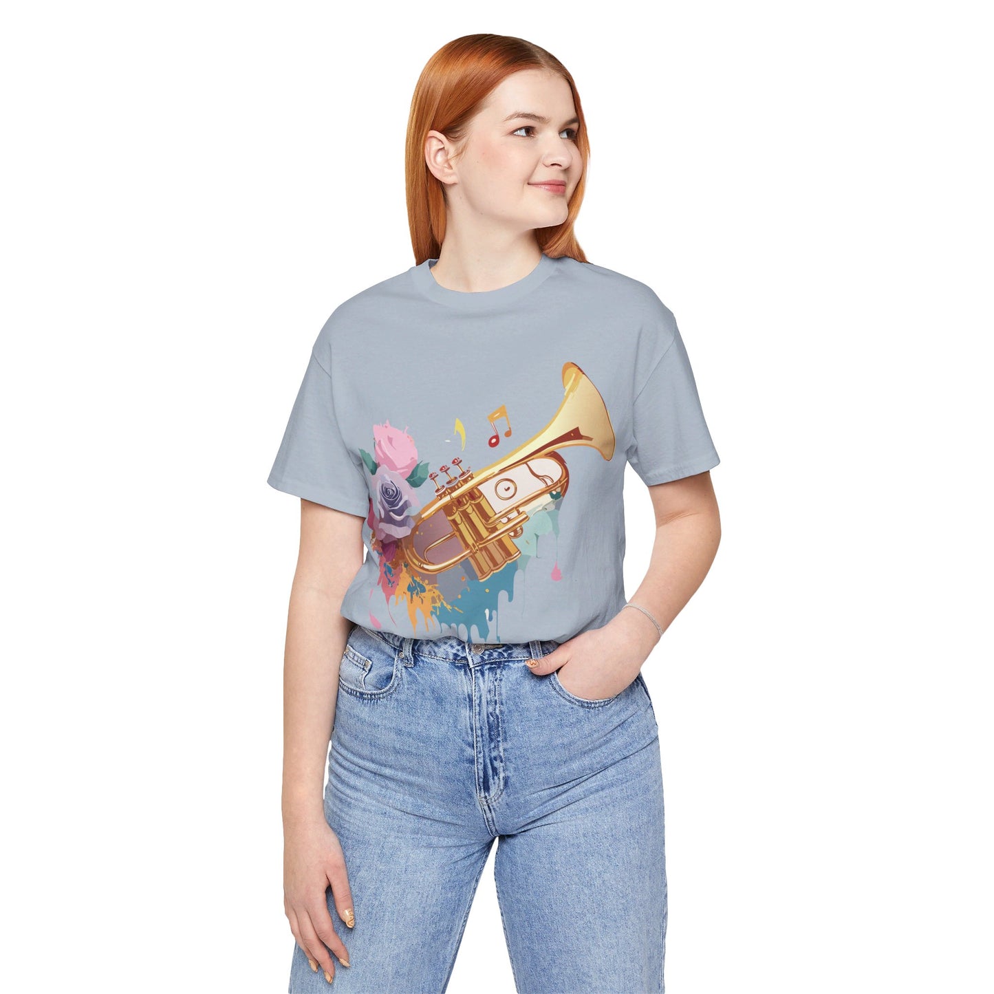 Natural Cotton Tee Shirt - Music collection