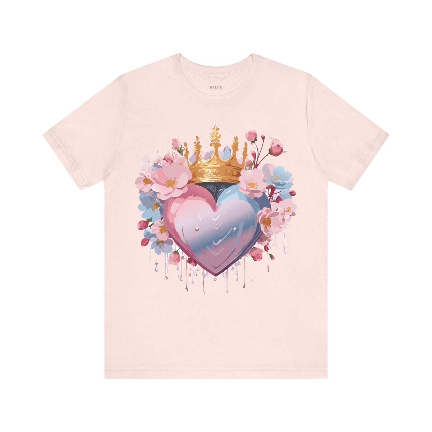 T-shirt en coton naturel - Collection Love story