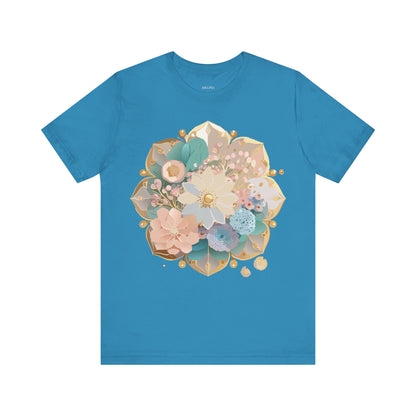 Natural Cotton Tee Shirt - Medallion Collection Printify