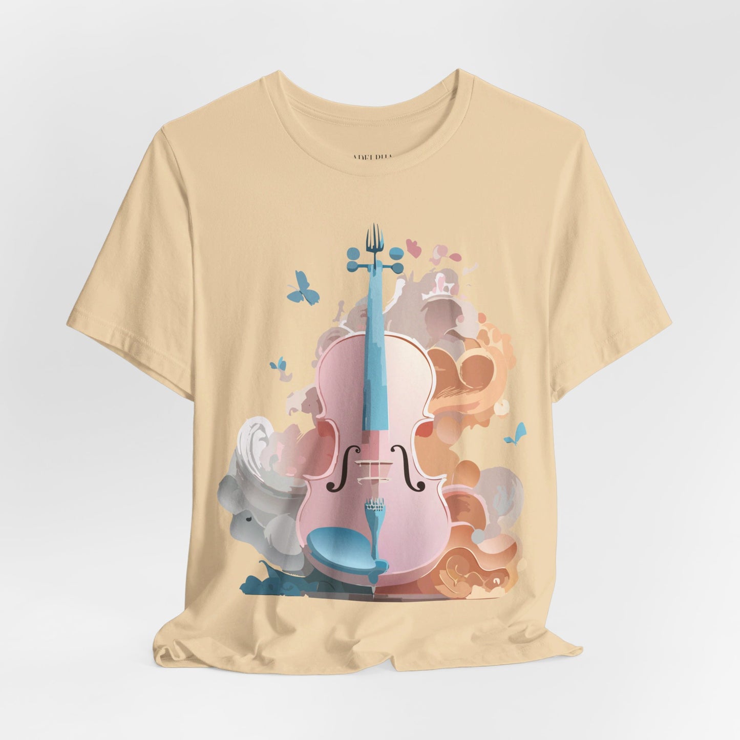 Natural Cotton Tee Shirt - Music collection