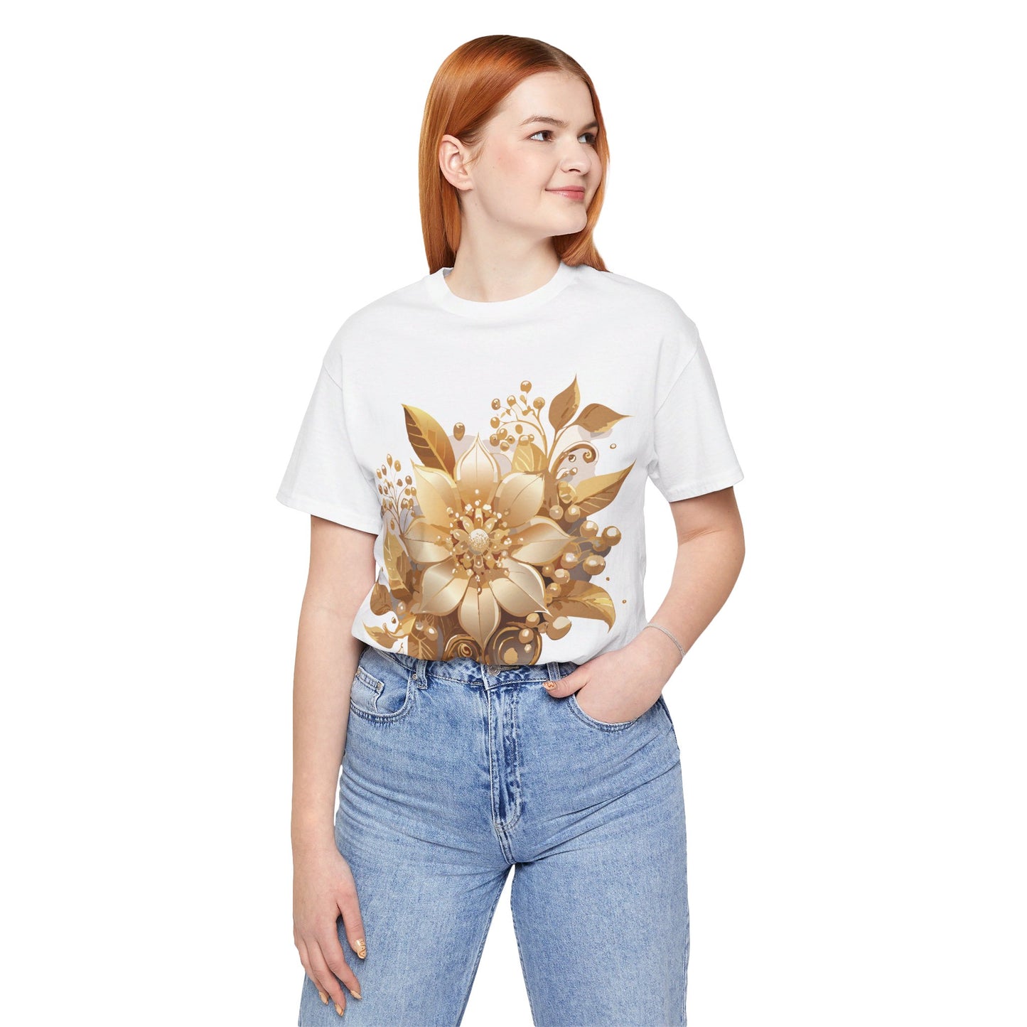 T-Shirt aus natürlicher Baumwolle – Queen Collection