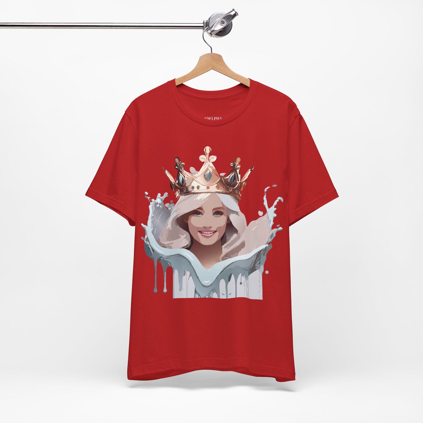 T-shirt en coton naturel - Collection Queen