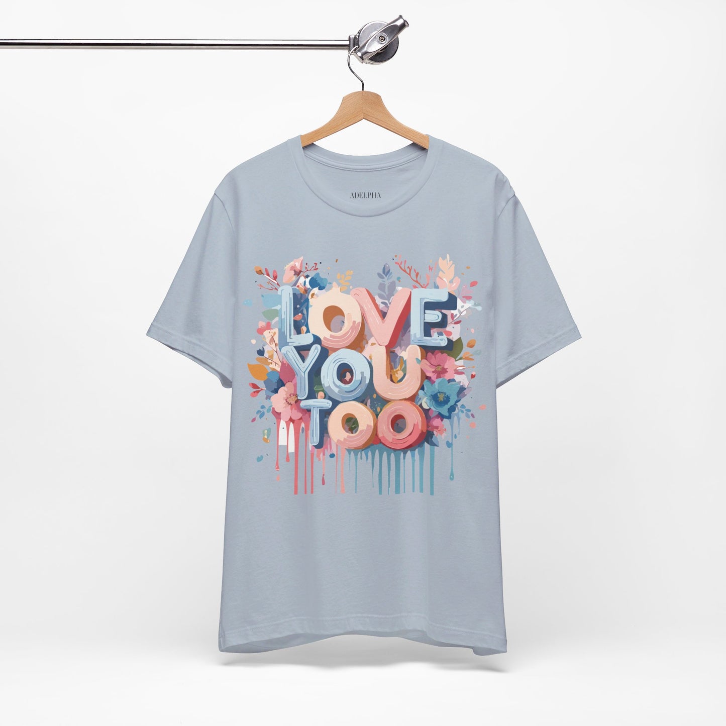 T-Shirt aus natürlicher Baumwolle – Love Story-Kollektion