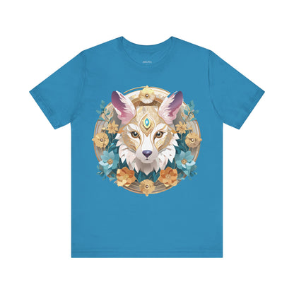 Natural Cotton Tee Shirt - Medallion Collection Printify