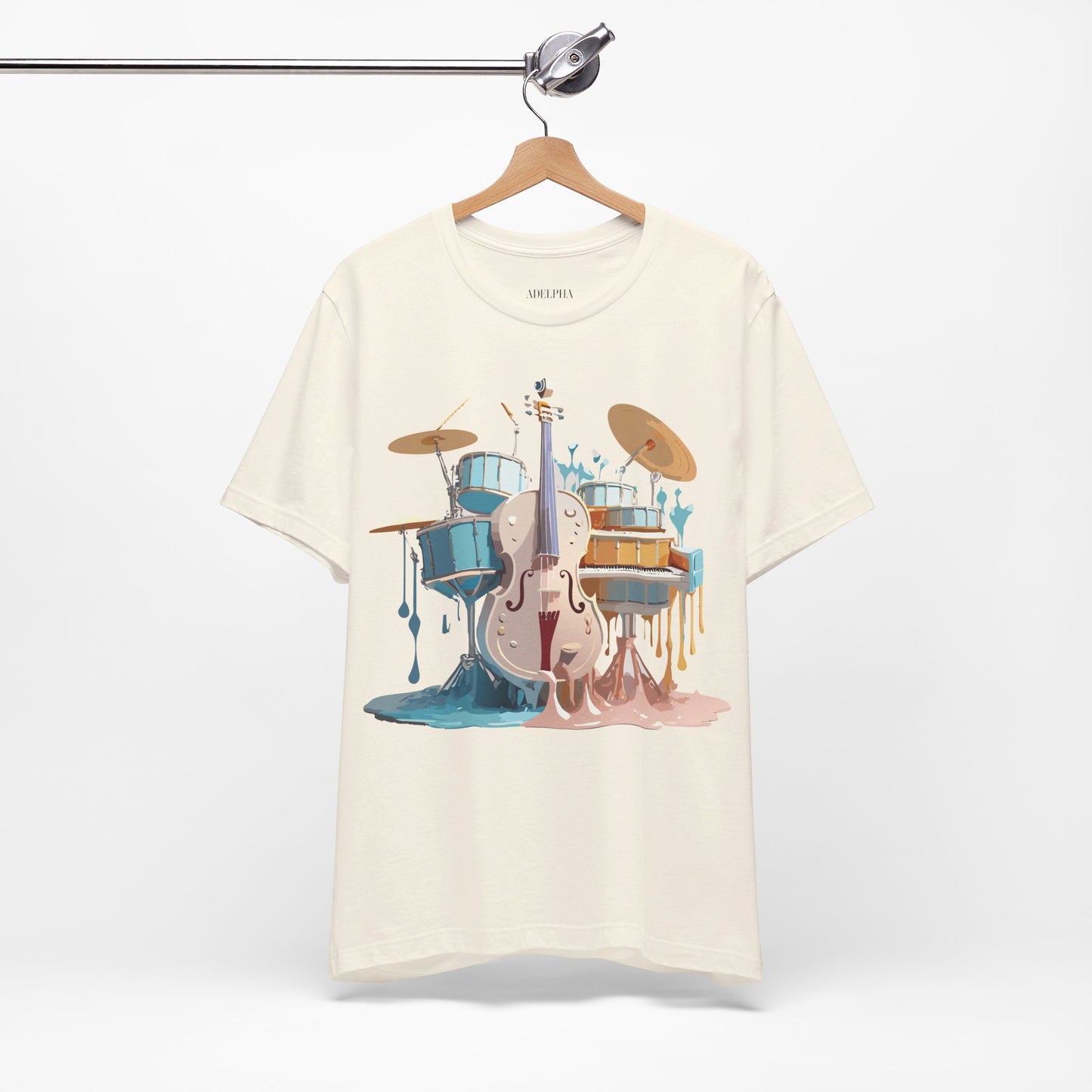 Natural Cotton Tee Shirt - Music collection