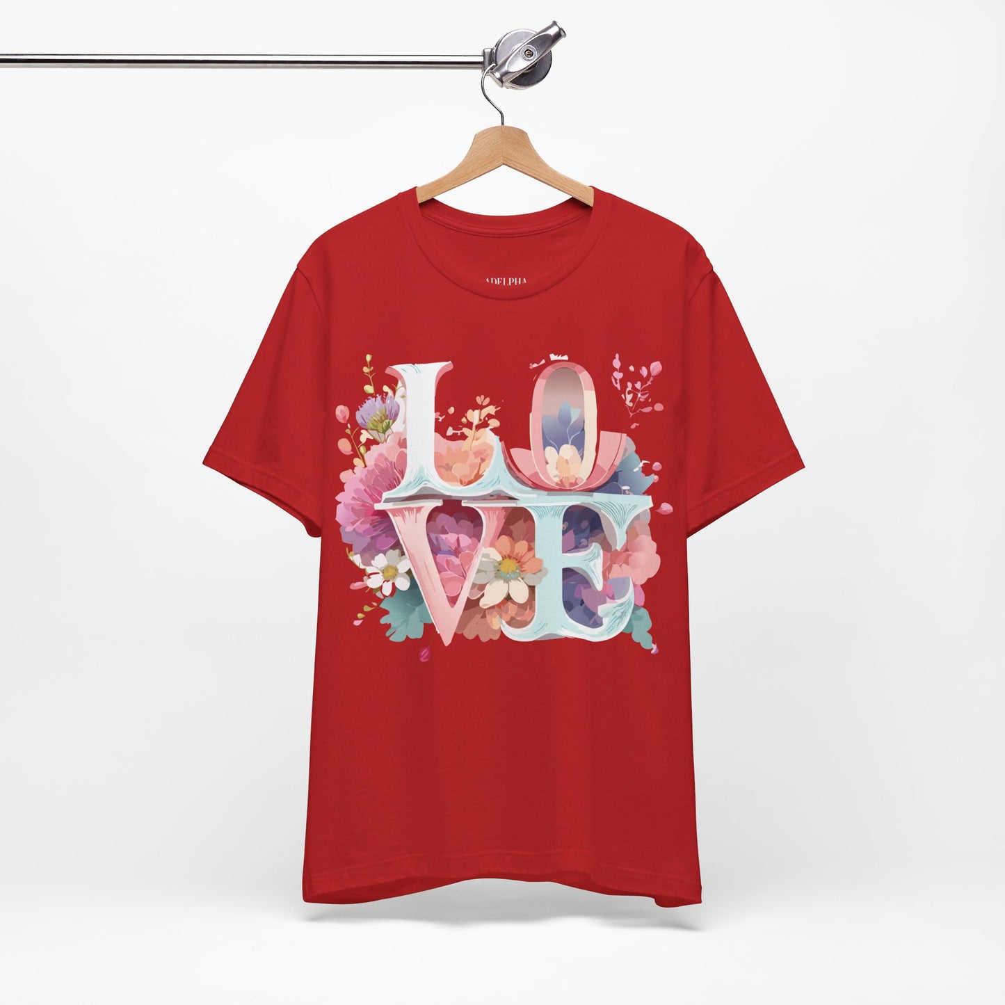 T-Shirt aus natürlicher Baumwolle – Love Story Collection