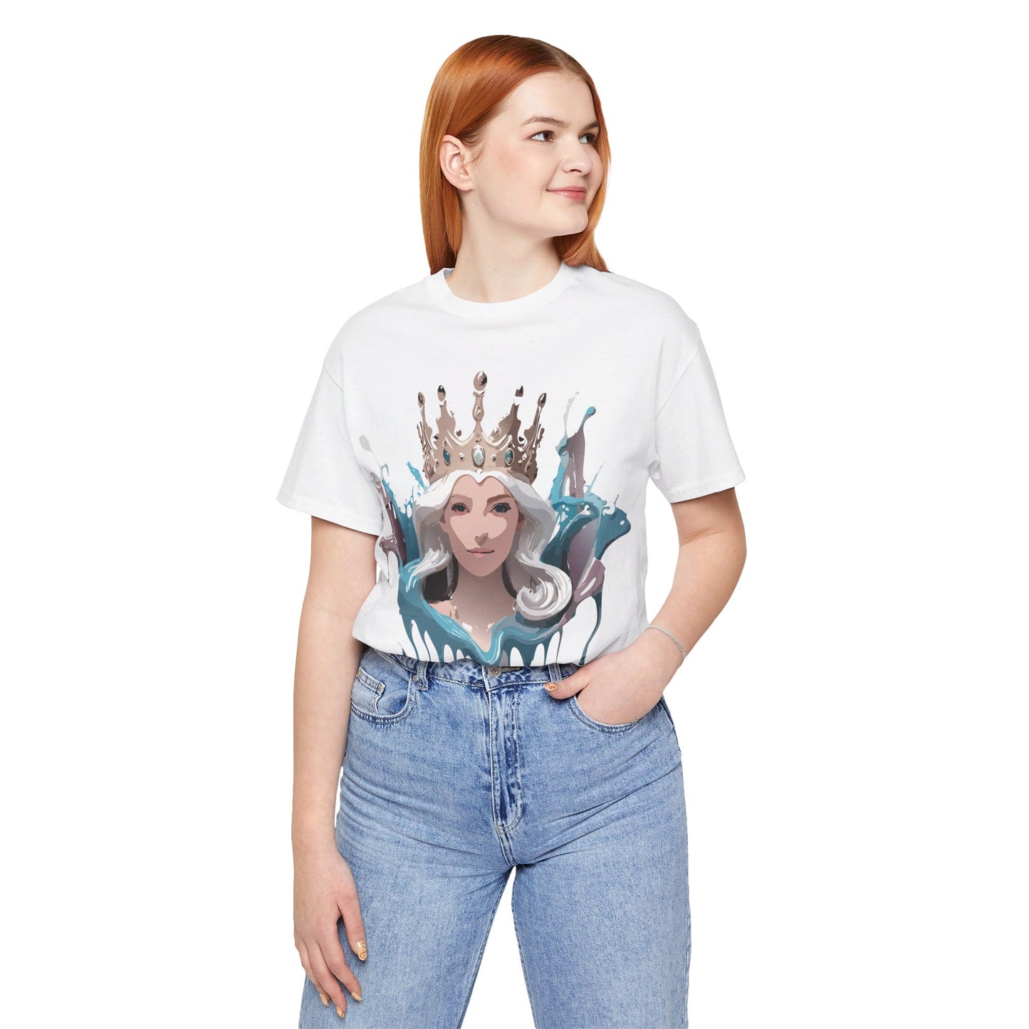 Natural Cotton Tee Shirt - Queen Collection