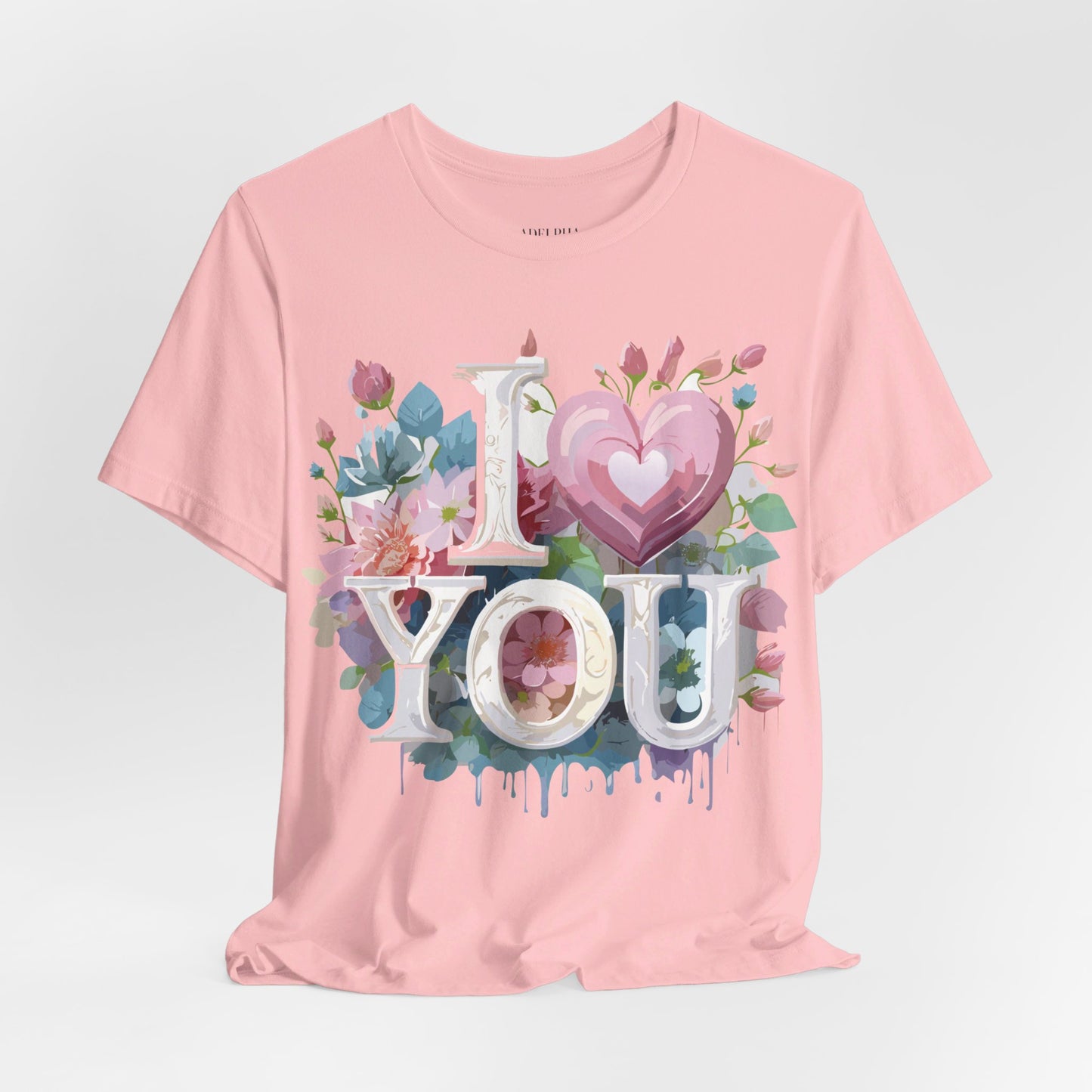 Natural Cotton Tee Shirt - Love story Collection