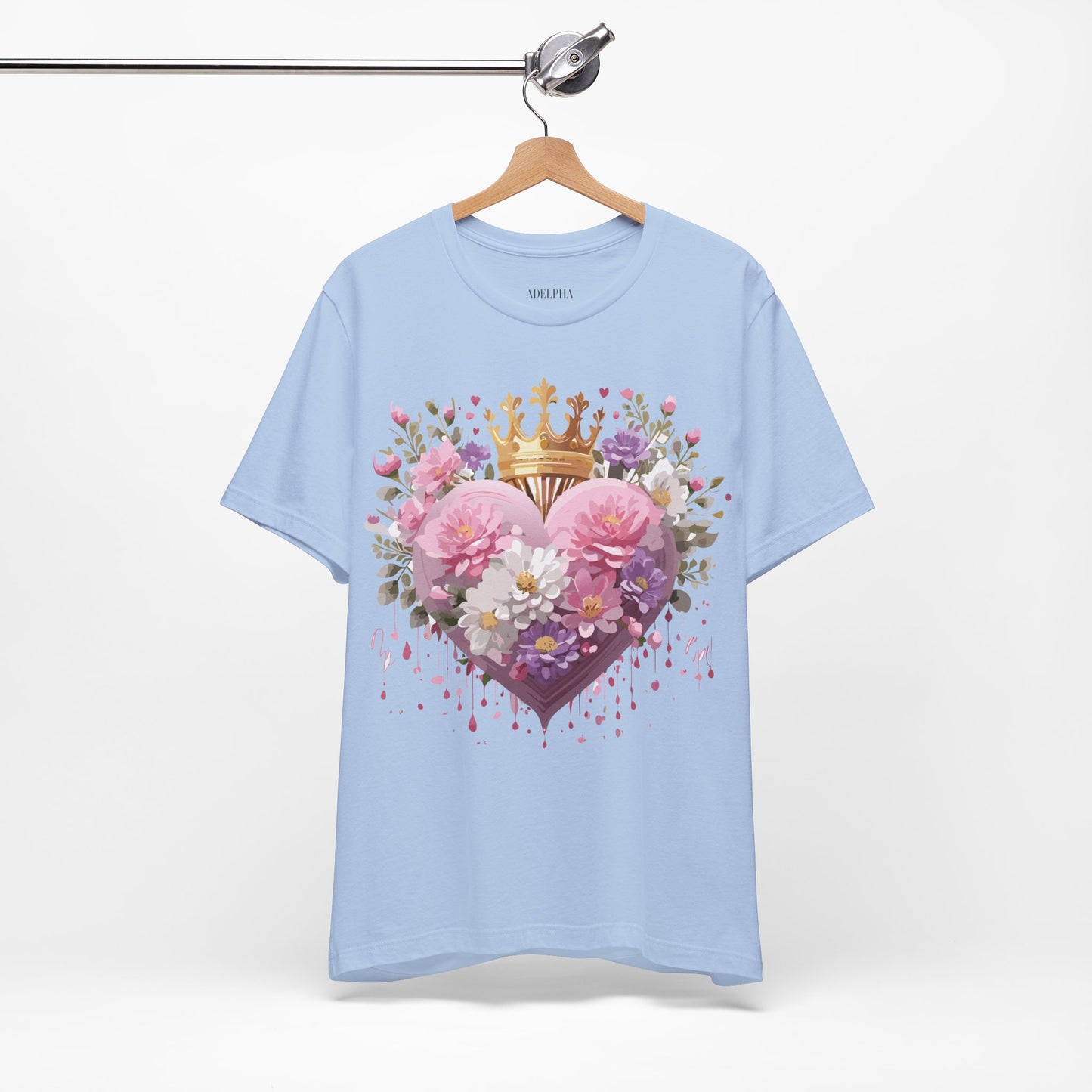 Natural Cotton Tee Shirt - Love story Collection