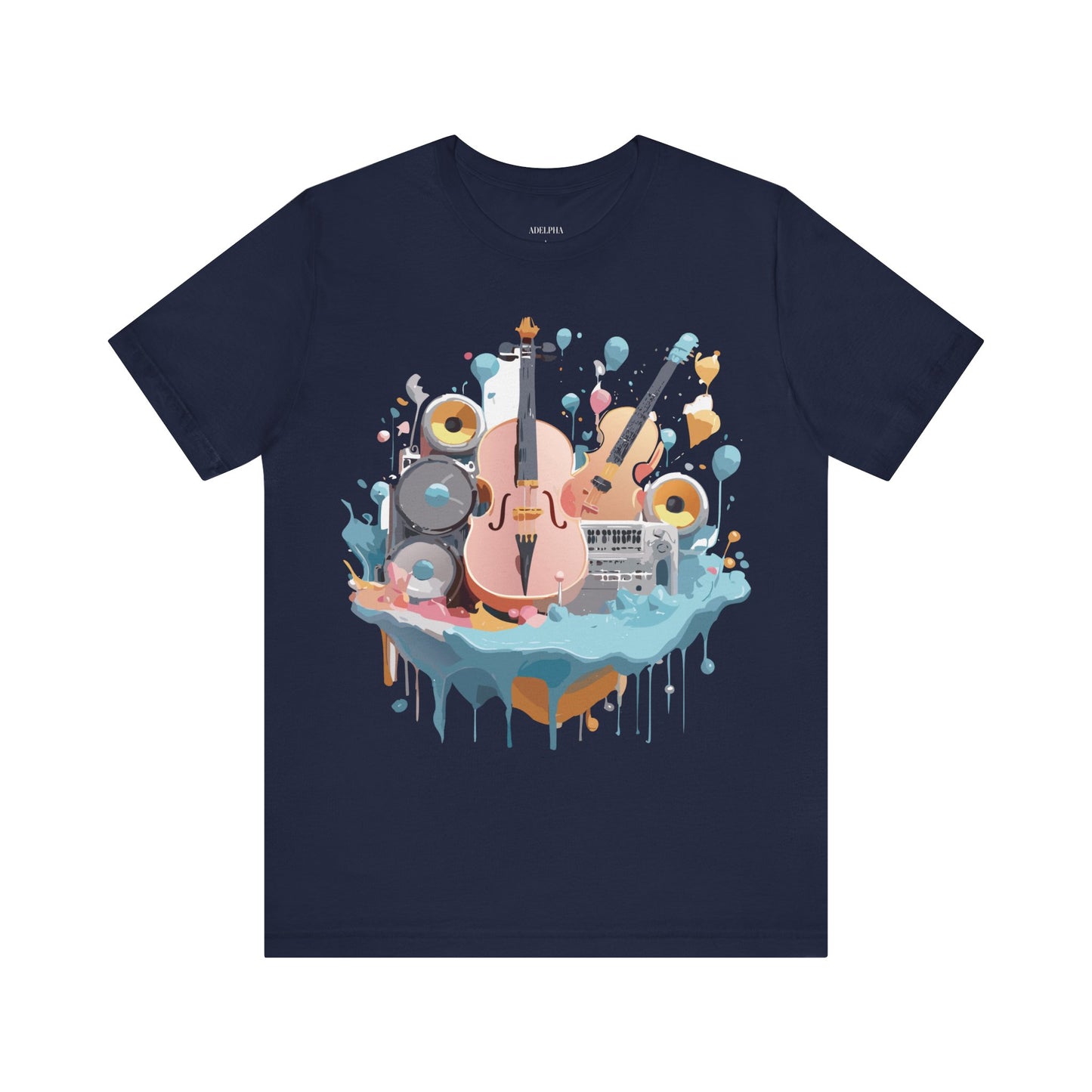 Natural Cotton Tee Shirt - Music Collection