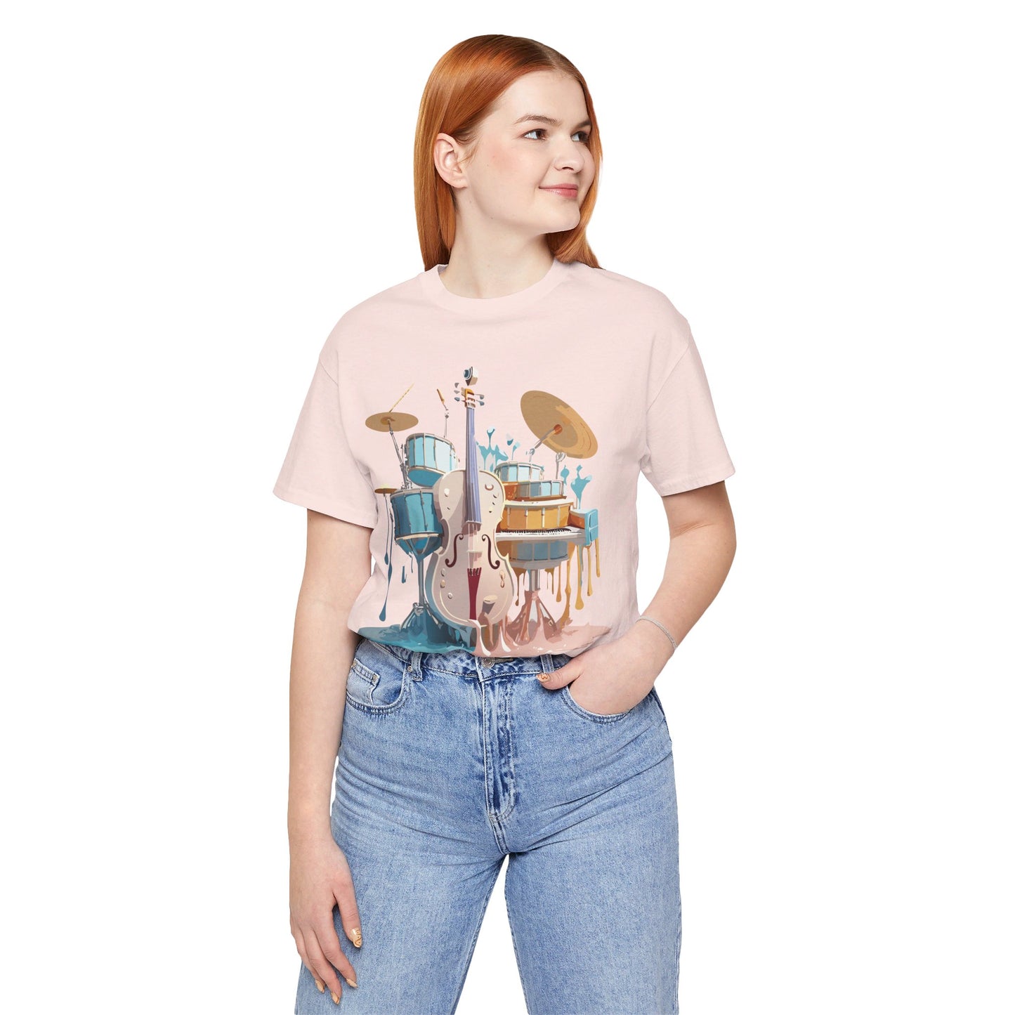 Natural Cotton Tee Shirt - Music collection