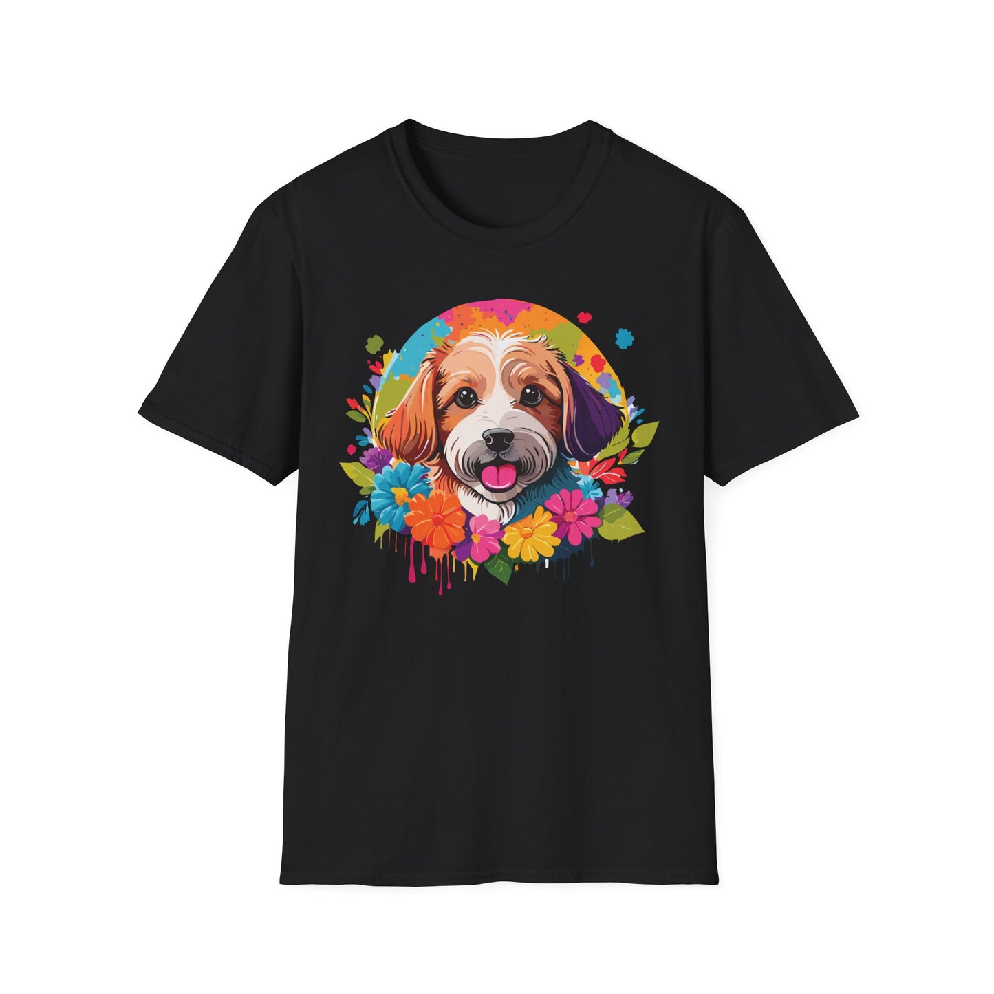 Dog Shirt, Shirt with Dog, Animal Tee, Shirt with Animals