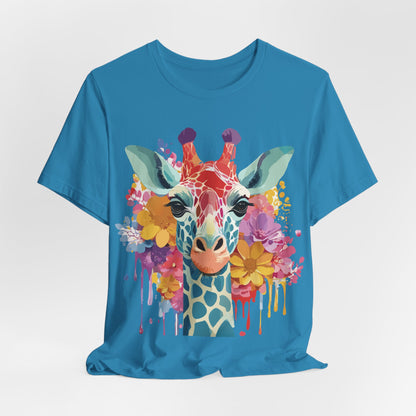 Shirt with Animals | Giraffe Printify