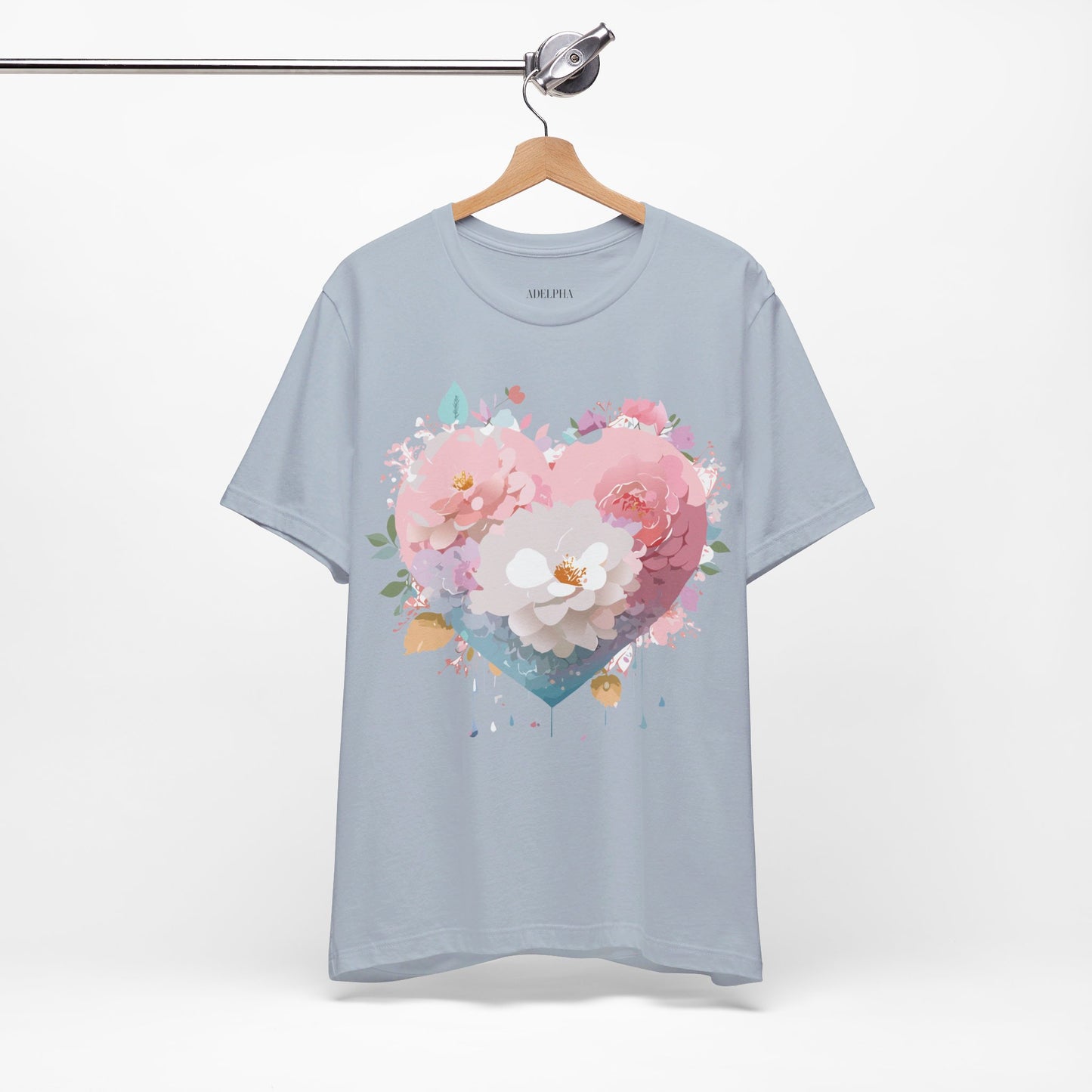 T-shirt en coton naturel - Collection Love story