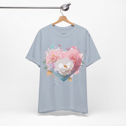 Natural Cotton Tee Shirt - Love story Collection Printify