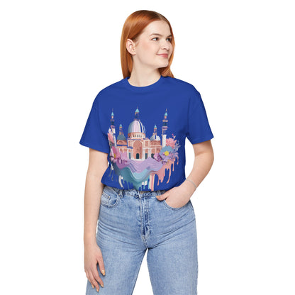 Natural Cotton Tee Shirt - Beautiful Places Collection - Venice Printify