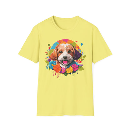 Unisex Dog Shirt Softstyle Cotton Tee Gildan 64000 Animal Tee