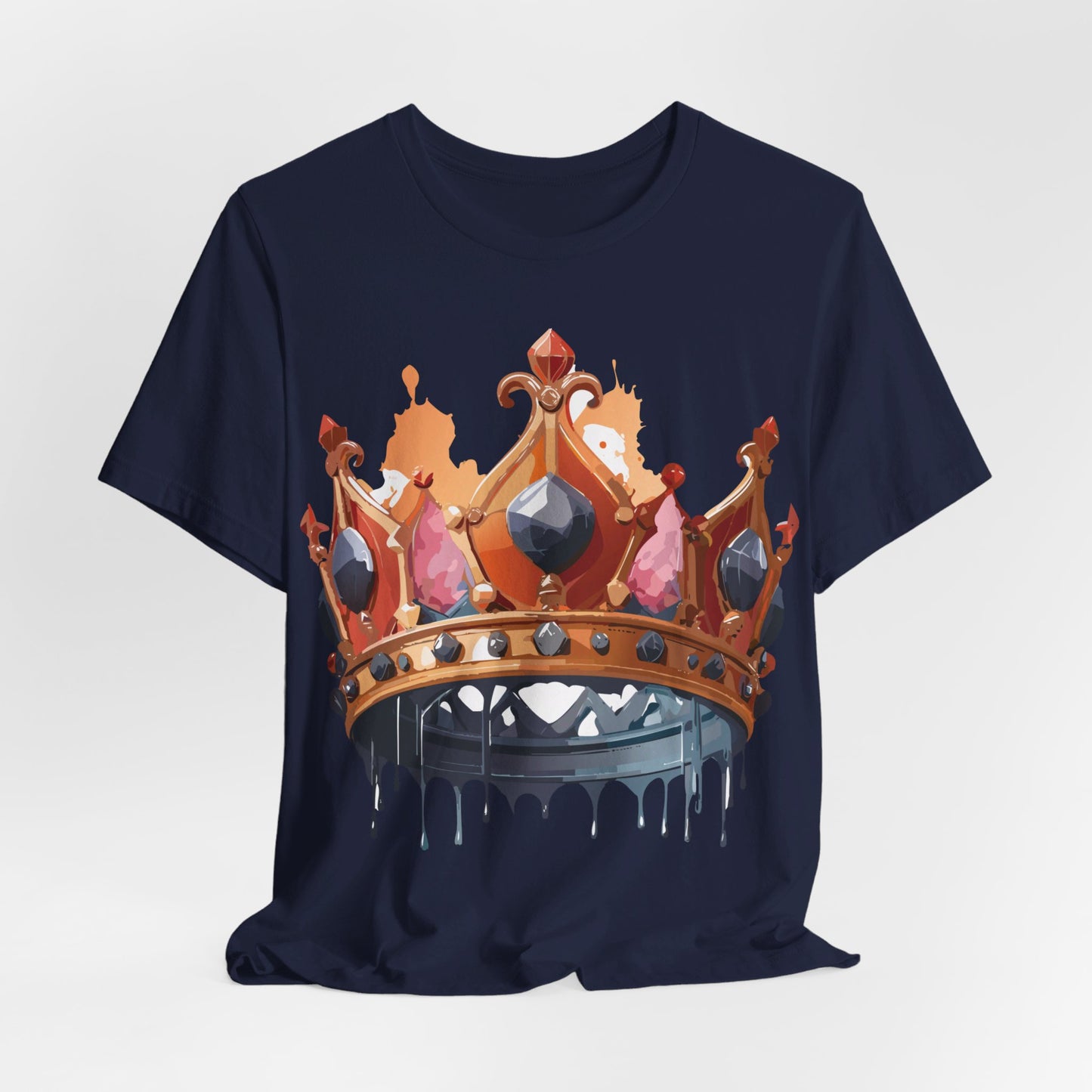 T-Shirt aus natürlicher Baumwolle – Queen Collection