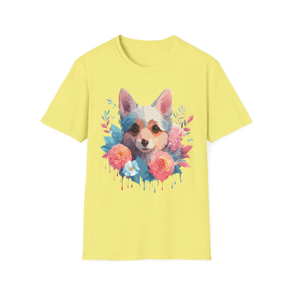 Dog Shirt Unisex Animal Print Tee With Cute Dog Designs And Comfort