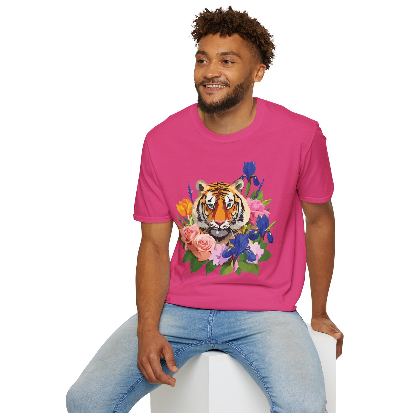 Tiger Shirt, Shirt with Tiger, Animal Tee, Shirt with Animals