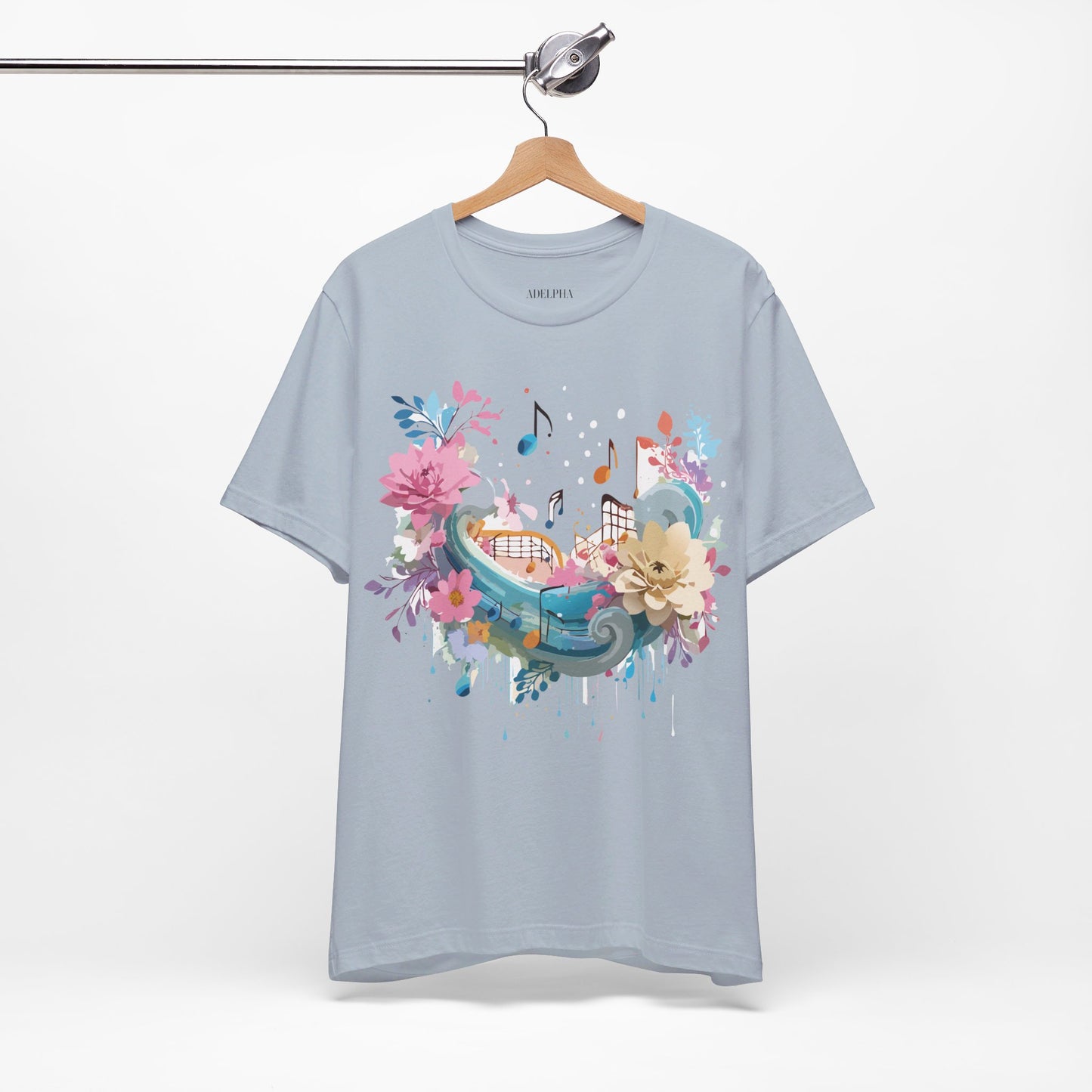 Natural Cotton Tee Shirt - Music collection