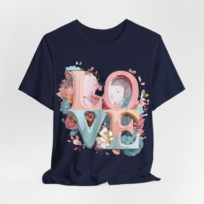 Natural Cotton Tee Shirt - Love Story Collection Printify