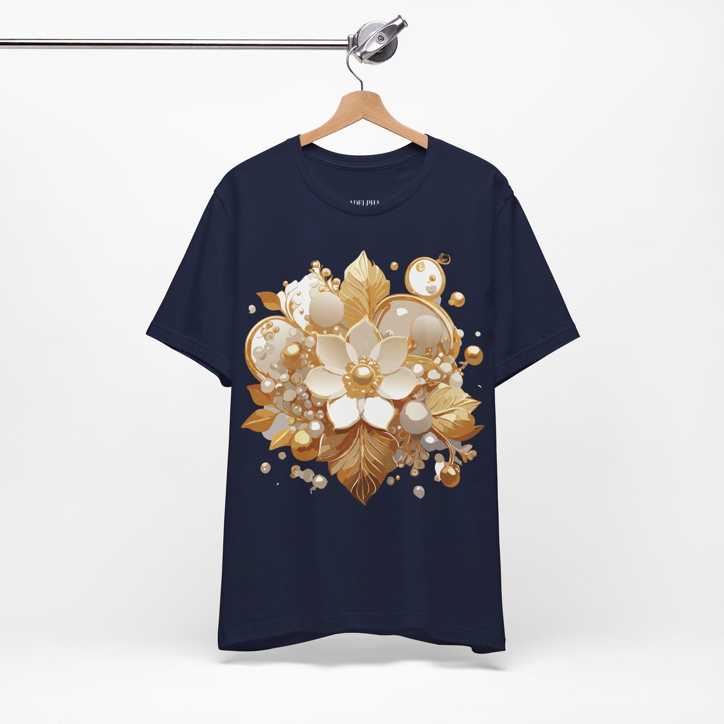 T-Shirt aus natürlicher Baumwolle – Queen Collection