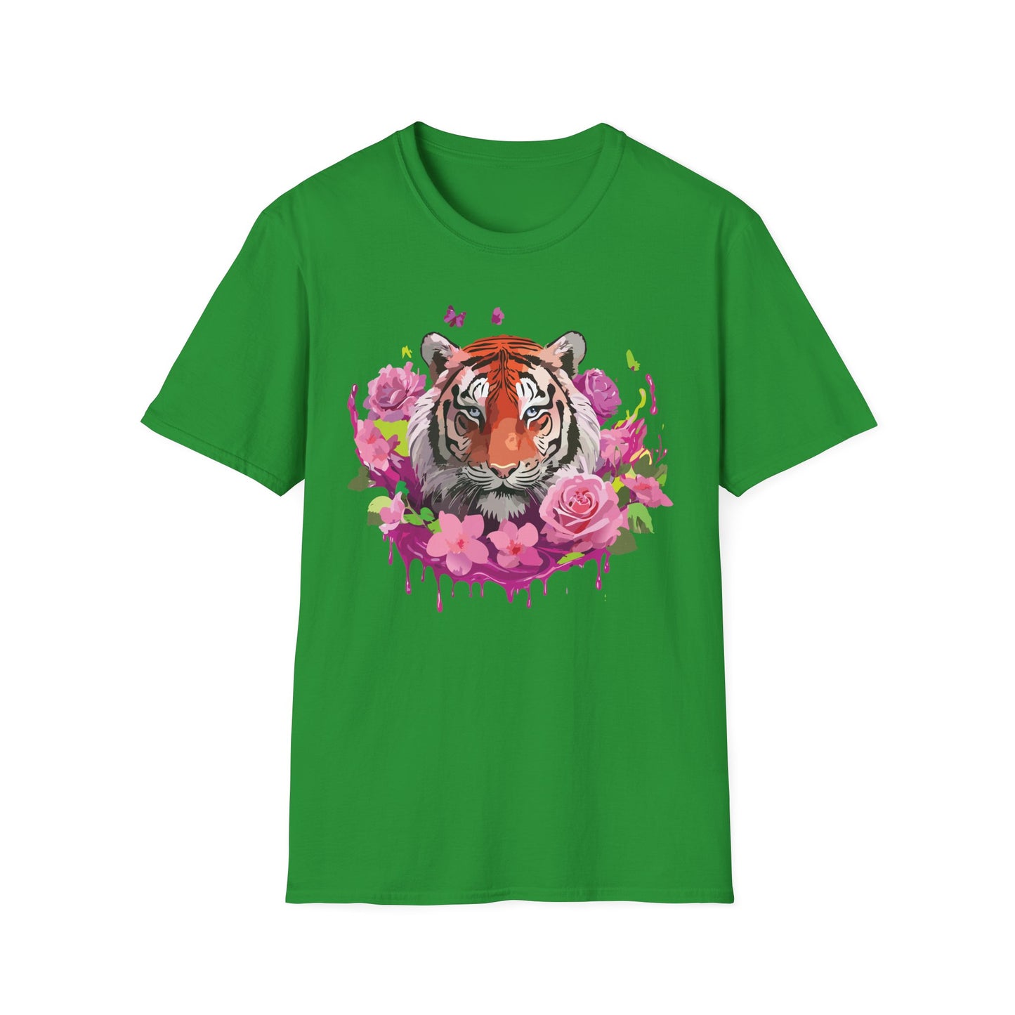 Tiger Shirt, Shirt with Tiger, Animal Tee, Shirt with Animals