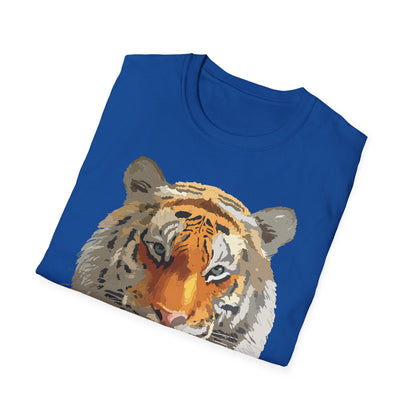 Unisex Tiger Shirt Animal Print Tee Gildan Softstyle Cotton Quality