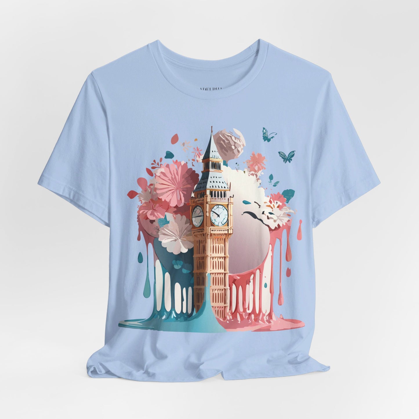 Natural Cotton Tee Shirt - Beautiful Places Collection - London