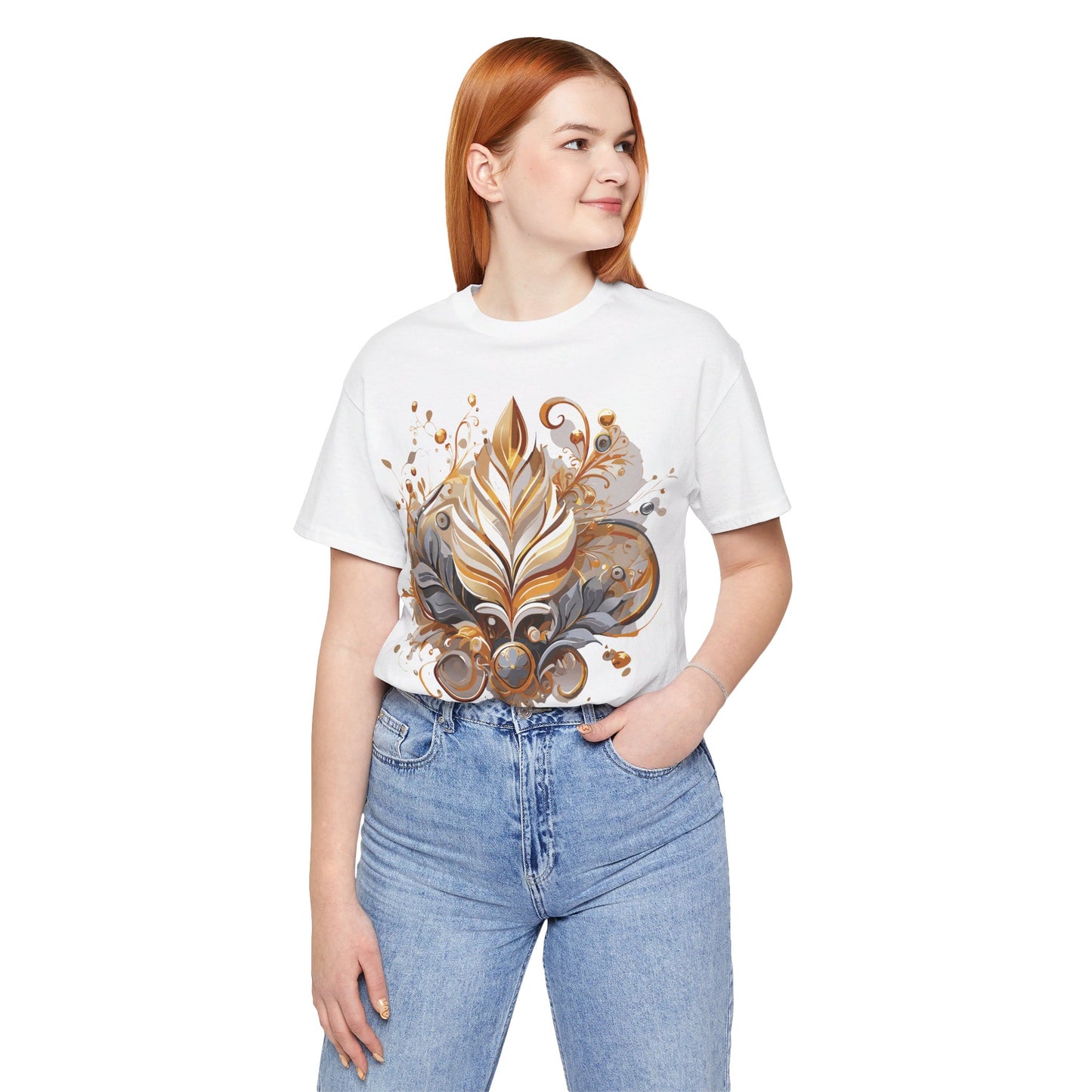 T-Shirt aus natürlicher Baumwolle – Queen Collection