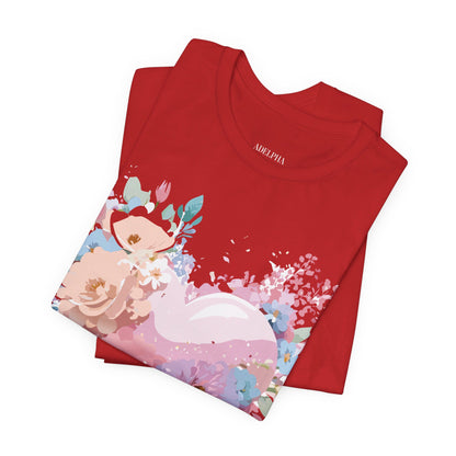 Natural Cotton Tee Shirt - Love Story Collection Printify