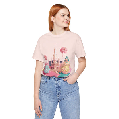 Natural Cotton Tee Shirt - Beautiful Places Collection - Vienna Printify