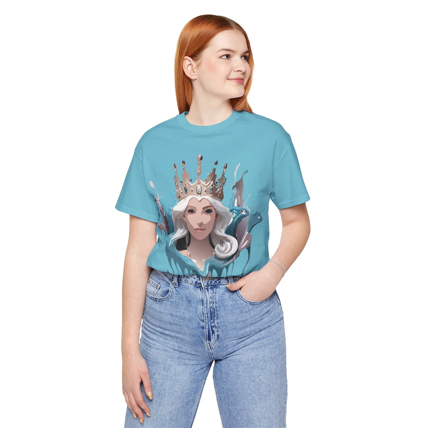 Natural Cotton Tee Shirt - Queen Collection