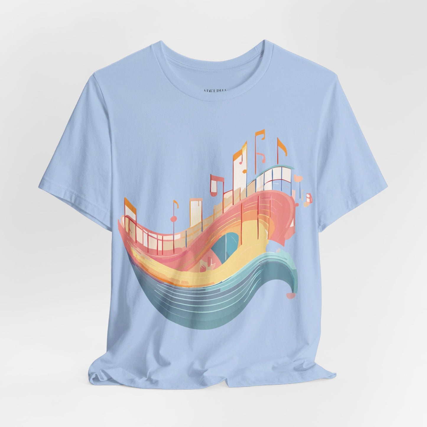 Natural Cotton Tee Shirt - Music collection