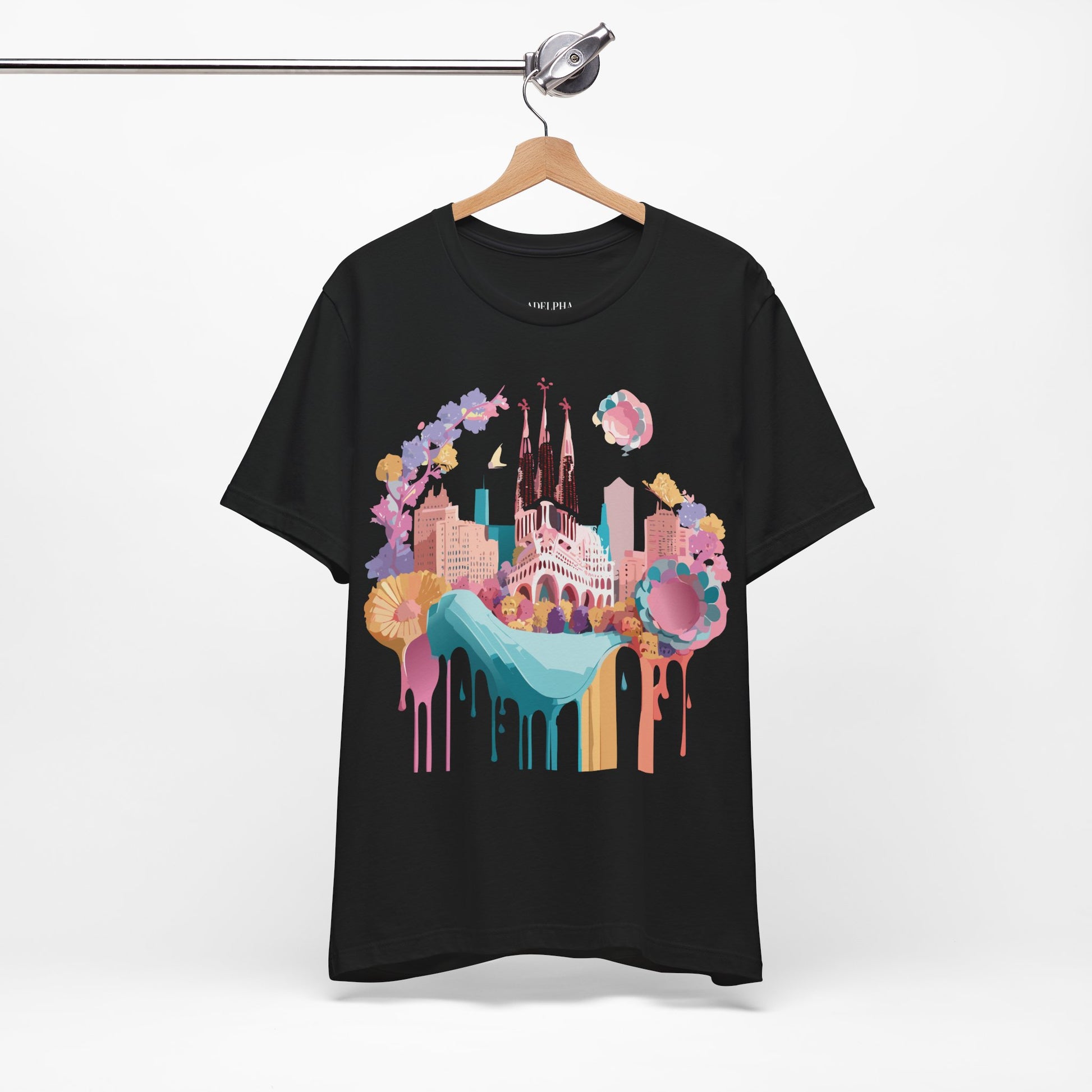 Tourist Shirt, Shirt with Barcelona - ADELPHA