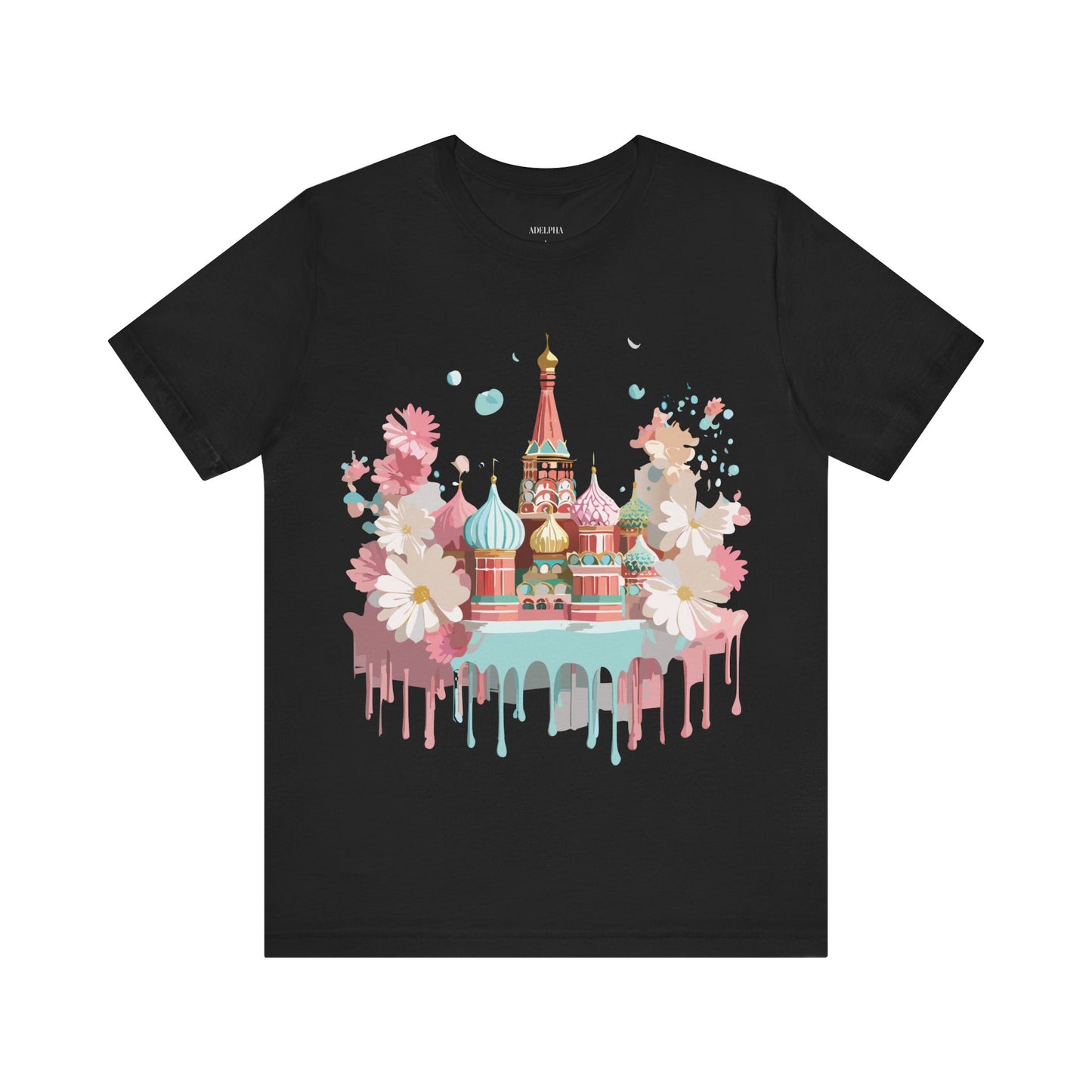 Natural Cotton Tee Shirt - Beautiful Places Collection - Moscow