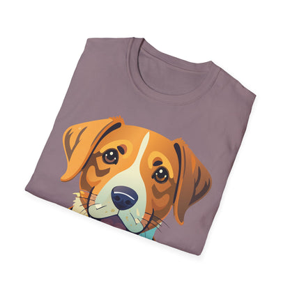Dog Shirt Unisex Animal Tee Gildan Softstyle 64000 Cotton Tee