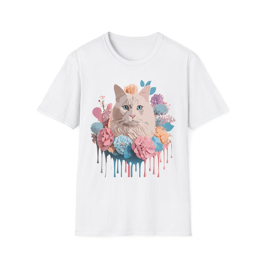 Cat Shirt, Shirt with Cat, Cats Tee, Kitten Tee