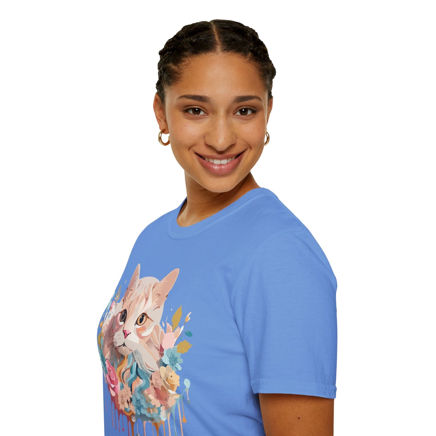 Cat Shirt, Shirt with Cat, Cats Tee, Kitten Tee