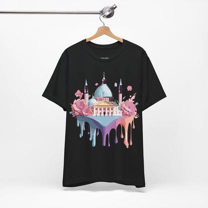 Natural Cotton Tee Shirt - Beautiful Places Collection - Venice Printify